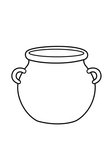Witch's Cauldron Coloring Page: Brew Up Fun
